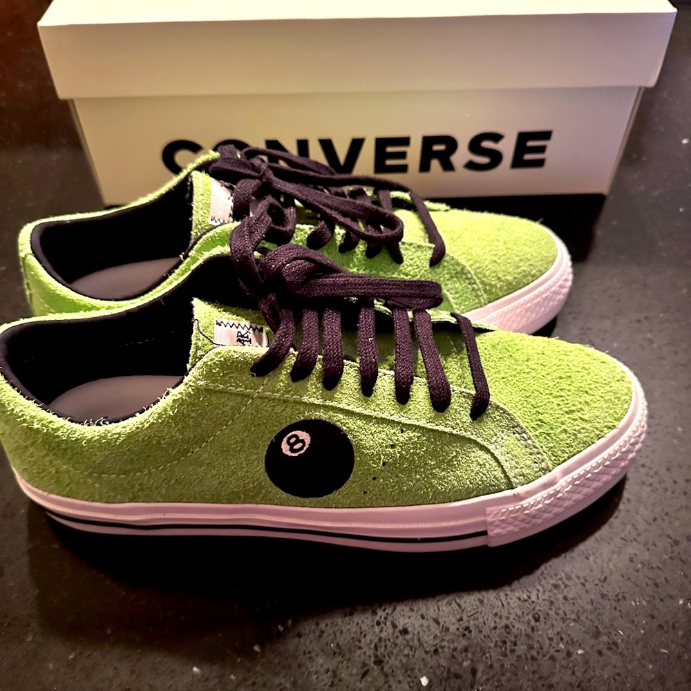 Stussy 8 ball Converse